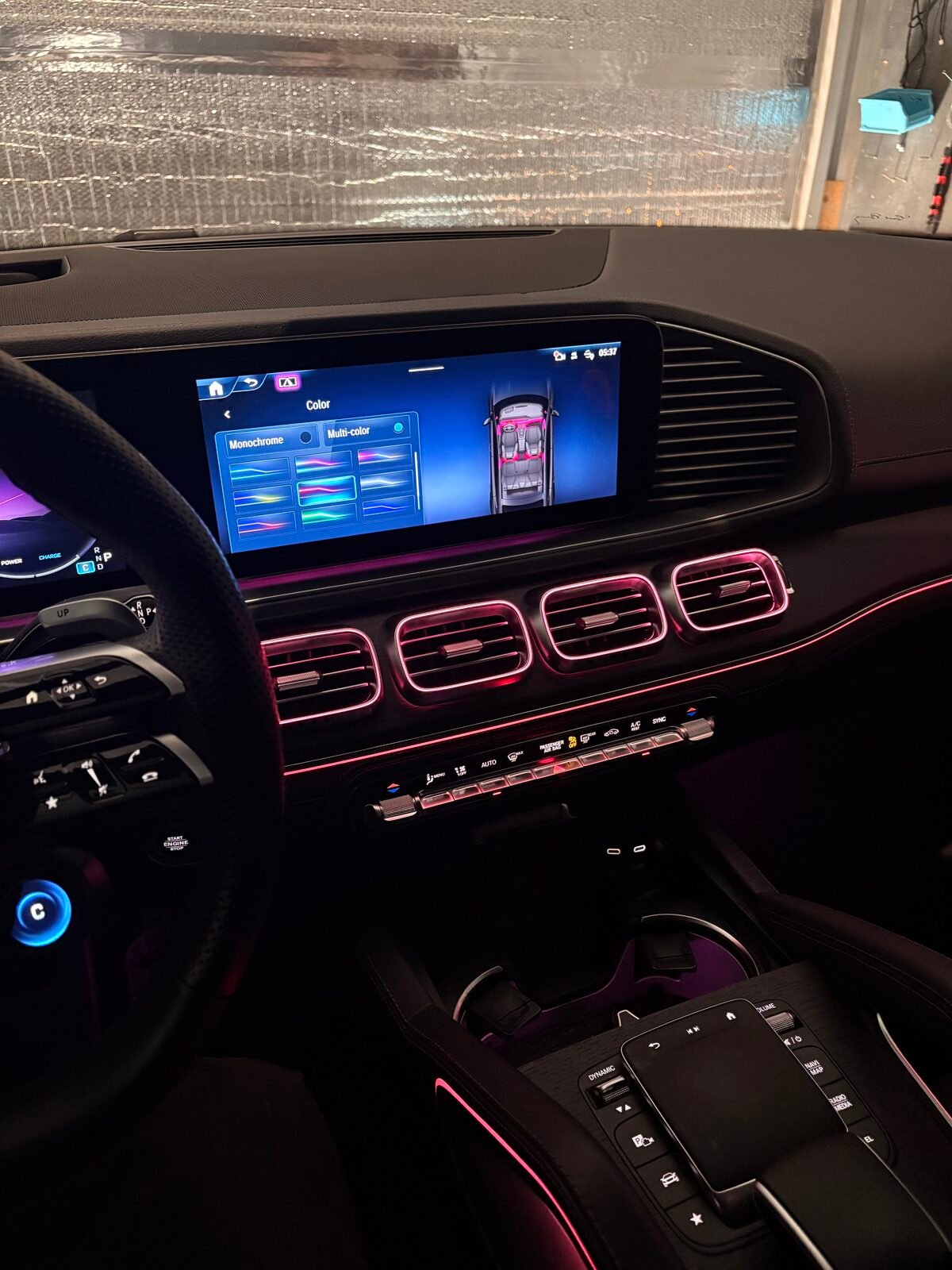 Mercedes GLE ambient